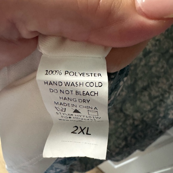 Floral Green Dress - Picture 4 of 4